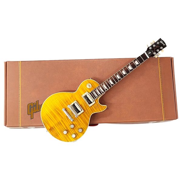 Axe Heaven GG-126 Slash Gibson Les Paul Standard 1:4 Scale Mini Guitar Model (Appetite Burst) on Sale