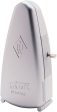 Wittner 838 Taktell Piccolo Metronome (Silver) For Sale