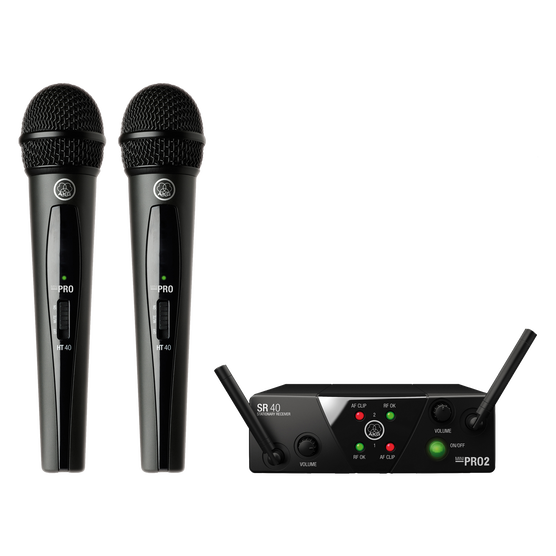 AKG WMS40MINI2-VOCAL-SET-US25 Dual Vocal Set For Discount