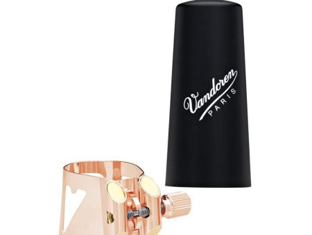 Vandoren LC01PGP Optimum Bb Clarinet Ligature w Plastic Cap (Pink Gold) For Discount