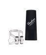 Vandoren LC54PP Bass Clarinet Ligature And Plastic Cap (Pewter) For Discount