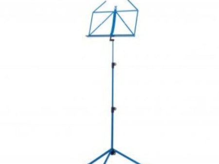 K&M 100 1 3-Piece Folding Music Stand (Blue) For Cheap