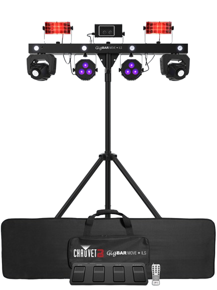 Chauvet DJ GIGBAR MOVE PLUS ILS 5-in-1 LED Lighting System w 2 Moving Heads Online Hot Sale