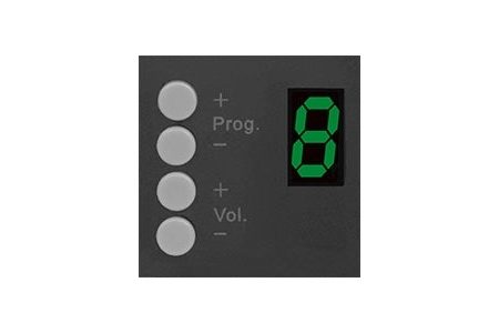 Audac MWX45 MTX Wall Panel Controller (Black) Online Sale