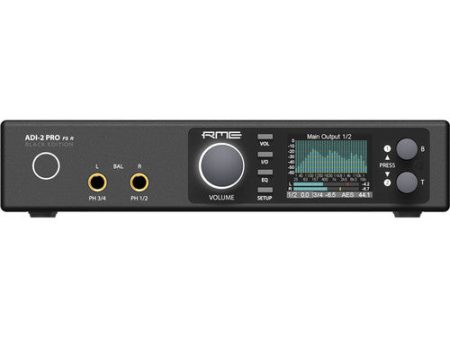 RME ADI-2 Pro FSR BE Reference AD DA Converter w Extreme Power Headphone Amplifiers and Remote (Black Edition) For Discount