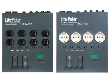 Lite-Puter DX-402A 4 Channels DMX Dimmer Pack on Sale