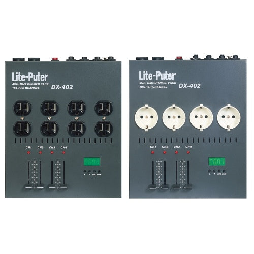 Lite-Puter DX-402A 4 Channels DMX Dimmer Pack on Sale