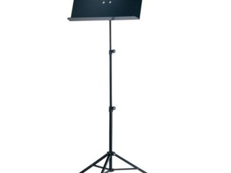 K&M 10068 School Orchestra Music Stand w Alum Desk For Sale