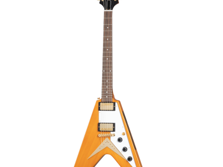 Epiphone 1958 KORINA FLYING V Electric Guitar (Aged Natural) For Cheap