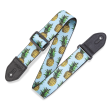 Levy’s MP2FS-001 Print Series Guitar Strap - 2  (Fruit Salad Pineapple) Supply