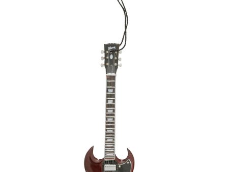 Axe Heaven GO-851 6  Gibson 1964 SG Standard Guitar Holiday Ornament (Cherry) Online Hot Sale