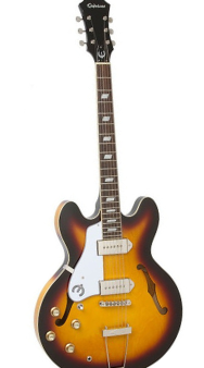 Epiphone CASINO Left-Handed Semi-Hollow Electric Guitar (Vintage Sunburst) Sale