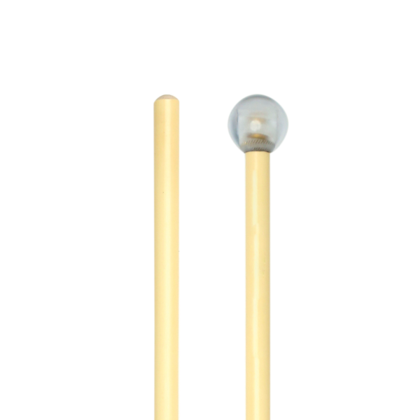 Vic Firth M432 Articulate Series Keyboard Mallet 7 8  Lexan With Brass Weight Round (Clear) Online