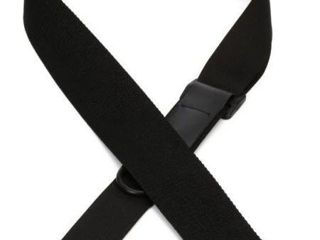 Levy s MRHP Wide Polyester Right Height Guitar Strap - 2  (Black) Online