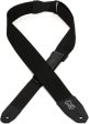 Levy s MRHP Wide Polyester Right Height Guitar Strap - 2  (Black) Online