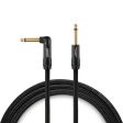 Warm Audio Prem-TS-1RT-18 Premier Series 1 End Right-Angle Instrument Cable - 18  Hot on Sale