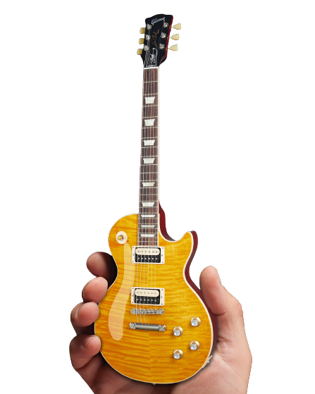 Axe Heaven GG-126 Slash Gibson Les Paul Standard 1:4 Scale Mini Guitar Model (Appetite Burst) on Sale