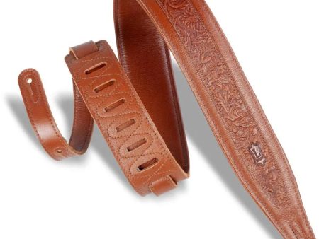 Levy s M317FG Garment Leather Guitar Strap - 2.5  (Tan) For Cheap