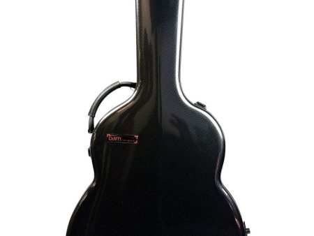 Bam Hightech Manouche Selmer Type Guitar Case (Black Carbon) Fashion