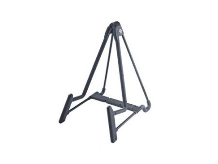 K&M 17581 Heli Electric Guitar Stand w Adjustable Crossbar (Black) Sale