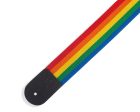 Levy s M8POLY-RNB Polypropylene Guitar Strap - 2  (Rainbow) on Sale