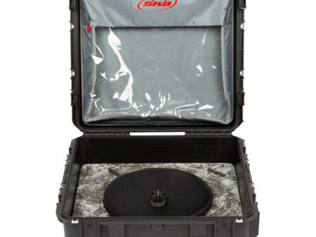 SKB 3I-2424-CF22 iSeries Cymbal Flyer With Head Storage Locking TSA Latches And Wheels For Sale