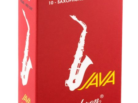 Vandoren SR2615R Alto Sax JAVA Red Reeds Strength 1.5 (Box of 10) For Discount