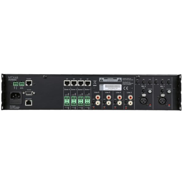 Audac MTX48 4-Zone Audio Matrix Online