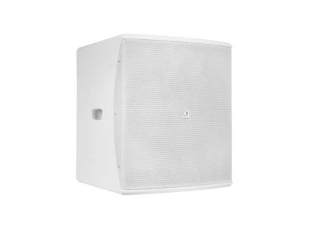 Audac BASO15 Compact Bass Reflex Cabinet - 15  (White) For Sale