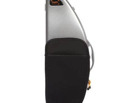 Bam DEF4102XLPA La Defense Hightech Tenor Saxophone Case With Pocket (Brushed Aluminum) Hot on Sale