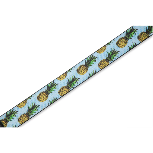 Levy’s MP2FS-001 Print Series Guitar Strap - 2  (Fruit Salad Pineapple) Supply