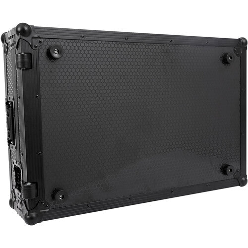 Headliner HL10013 Flight Case w Laptop Platform and Wheels for Pioneer DJ DDJ-FLX10 and DDJ-1000SRT (All Black) Hot on Sale