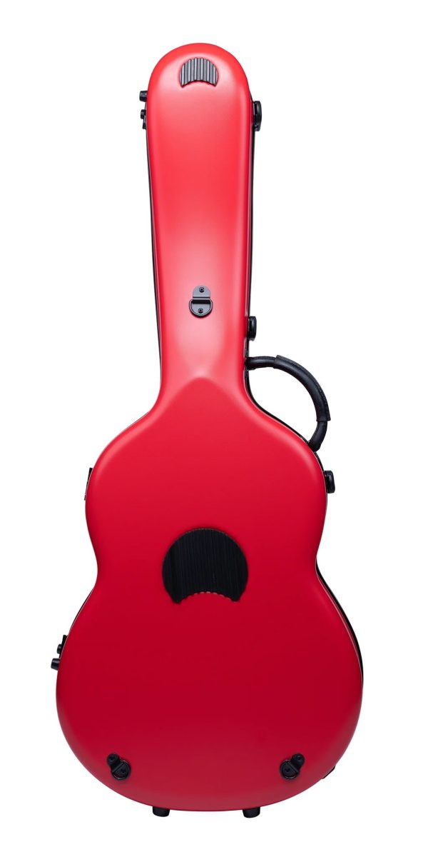 Bam 8002SRG Classic Classical Guitar ABS Case (Pomegranate Red) on Sale