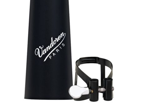 Vandoren LC51BP M O Ligature and Plastic Cap for Bb Clarinet (Black Finish) Supply