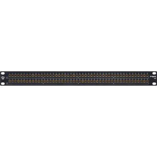 Black Lion Audio PBR-TT Patchbay 96-Point Gold-Plated TT   DB-25 Patchbay For Sale