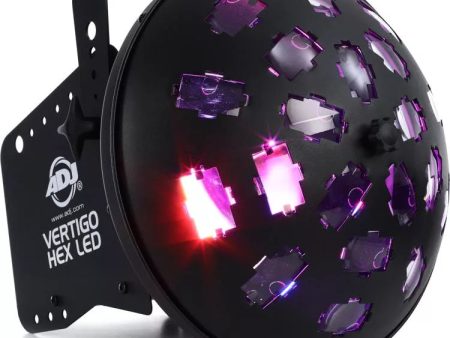 American DJ VERTIGO-HEX-LED HEX LED RGBCAW Beam Effect For Sale