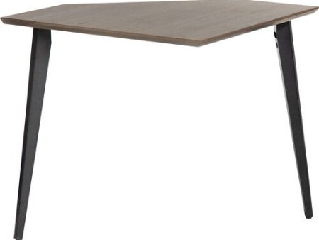 Gator Frameworks GFW-ELITEDESKCRNR-BRN Elite Series Furniture Desk Corner Section (Dark Walnut) Discount