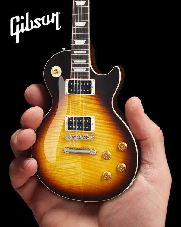 Axe Heaven GG-127 Slash Gibson Les Paul Standard 1:4 Scale Mini Guitar Model (November Burst) Online Hot Sale