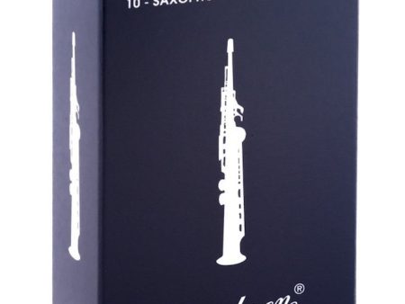 Vandoren SR2035 Soprano Sax Traditional Reeds Strength 3.5 (Box of 10) Fashion