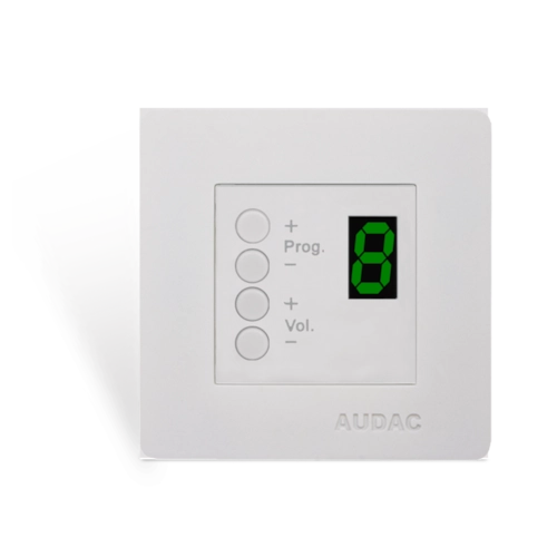 Audac DW3020 Wall Panel Controller (White) Online Hot Sale