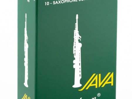 Vandoren SR303 Soprano Sax JAVA Reeds Strength 3 (Box of 10) Supply