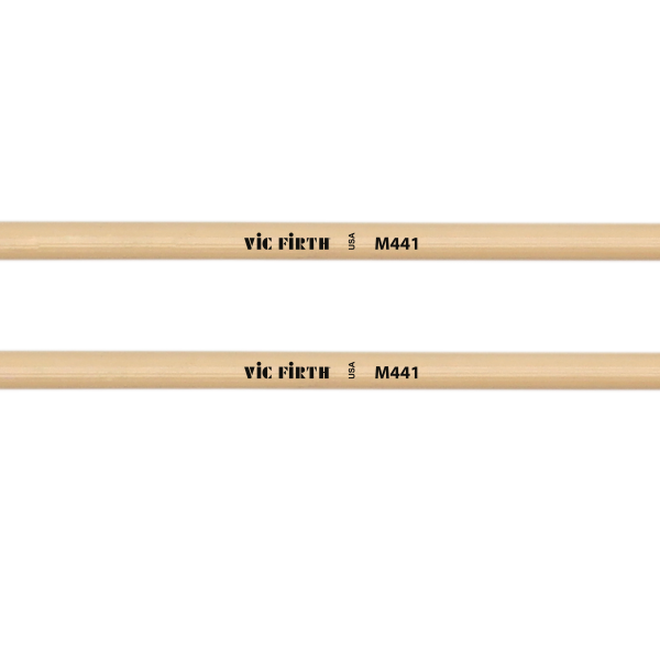 Vic Firth M441 Articulate Series Keyboard Mallet 1  Phenolic, Round (Black) For Sale