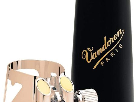 Vandoren LC07PGP Optimum Alto Saxophone Ligature w Plastic Cap (Pink Gold) Fashion