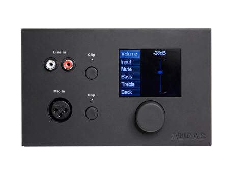 Audac DW5066 Digital All-In-One Wall Panel (Black) Discount