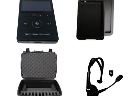 Williams AV DWS COM 6 400 Digi-Waves Wireless Intercom Systems (6 Users) Supply