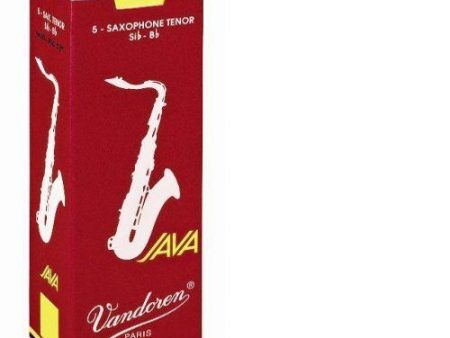 Vandoren SR2715R Tenor Sax JAVA Red Reeds Strength 1.5 (Box of 5) Fashion