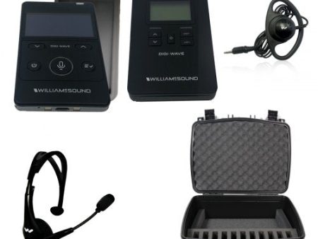 Williams AV DWS INT 2 400 ALK Digi-Wave 400 Language Interpretation System - (1 TX - 10 RX) Online Hot Sale