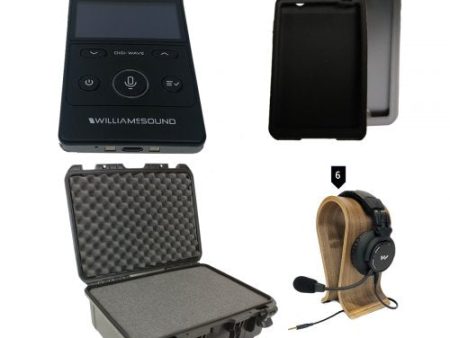 Williams AV DWS COM 6 PRO 400 Digi-Wave Wireless Intercom Systems (6 Users) Online