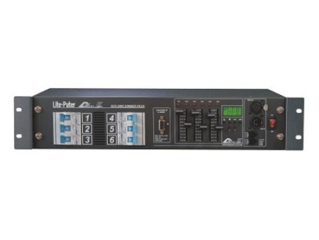 Lite-Puter DX-626 6 Channels DMX Dimmer Pack 20A Per Channel Online Sale