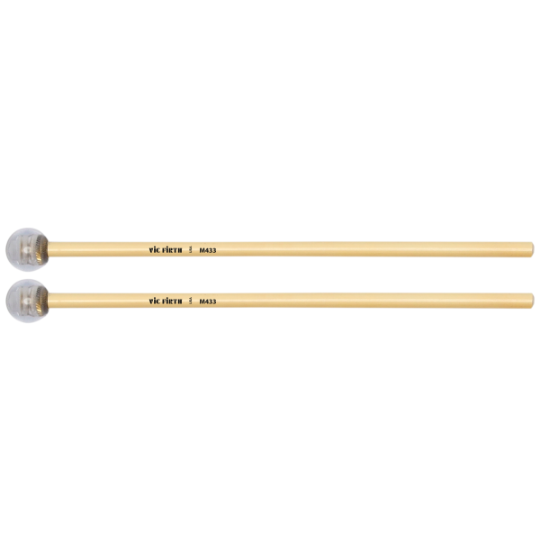 Vic Firth M433 Articulate Series Keyboard Mallet 1  Lexan With Brass Weight, Round (Clear) For Discount